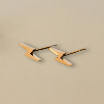 ABCO Lightning Bolt Stud Earrings