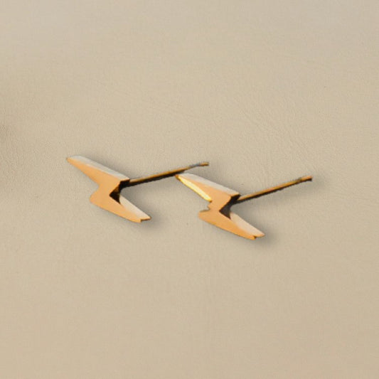 ABCO Lightning Bolt Stud Earrings