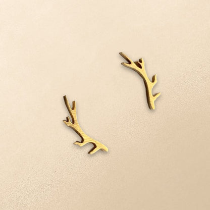ABCO Antler Stud Earrings