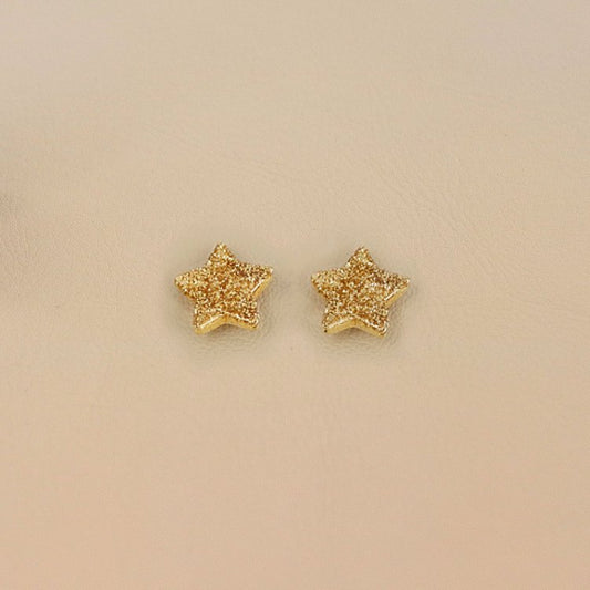 ABCO Leather Tag Earrings