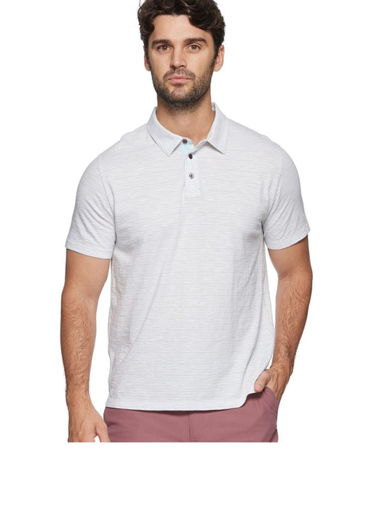 FLAG & ANTHEM Hastings SS Super Soft Stripe Polo