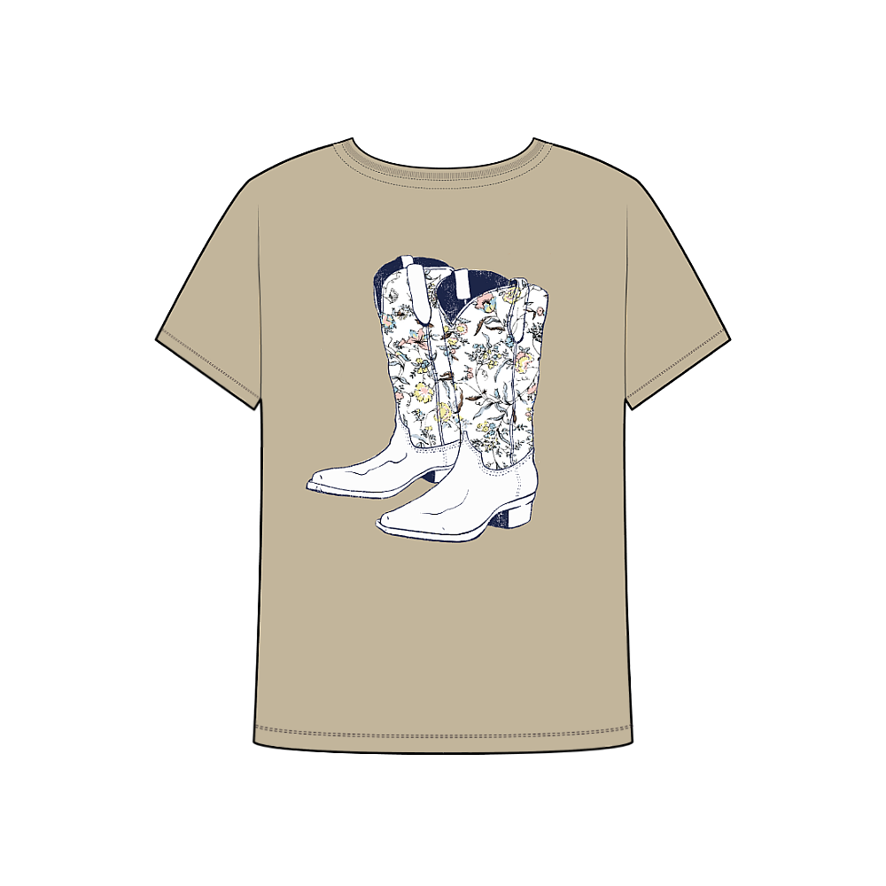 FLAG & ANTHEM Walkin Boots Graphic Tee