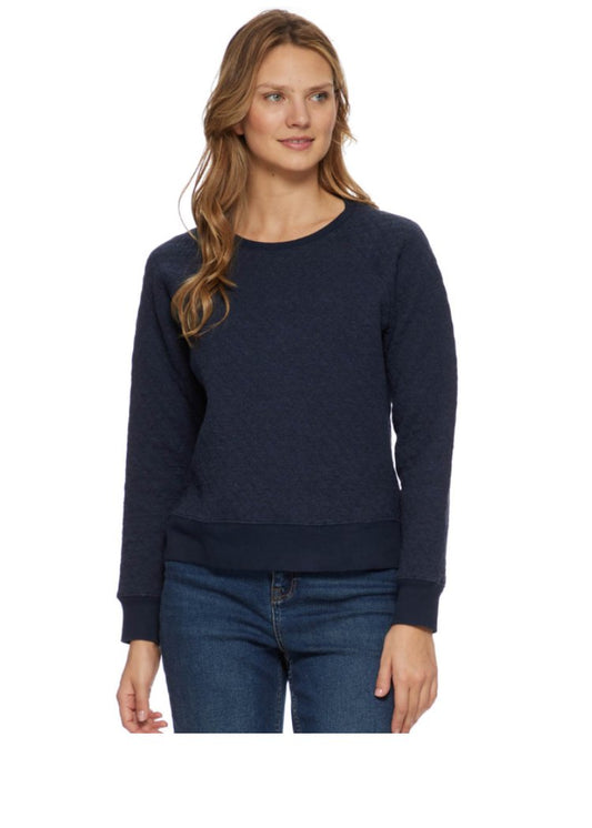 FLAG & ANTHEM Woodlawn Quilted Crewneck Sweater