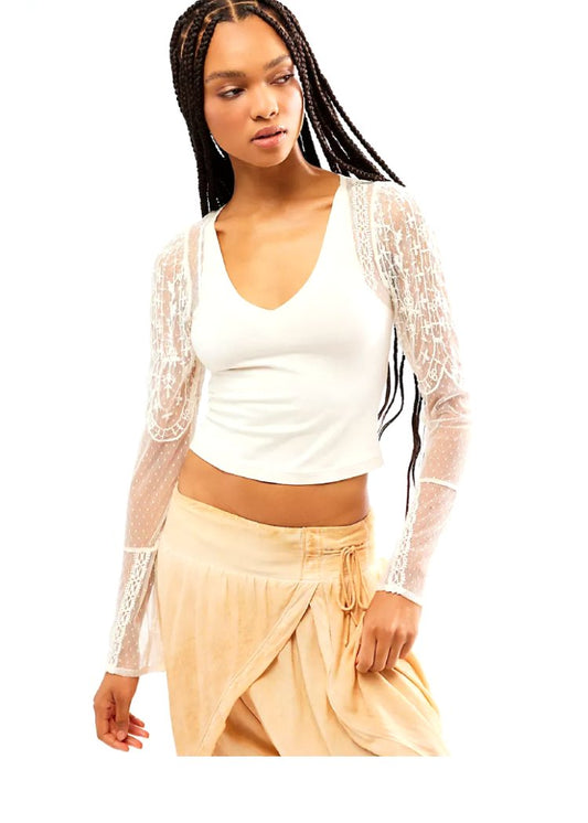 FREE PEOPLE Who's That Girl Long Sleeve