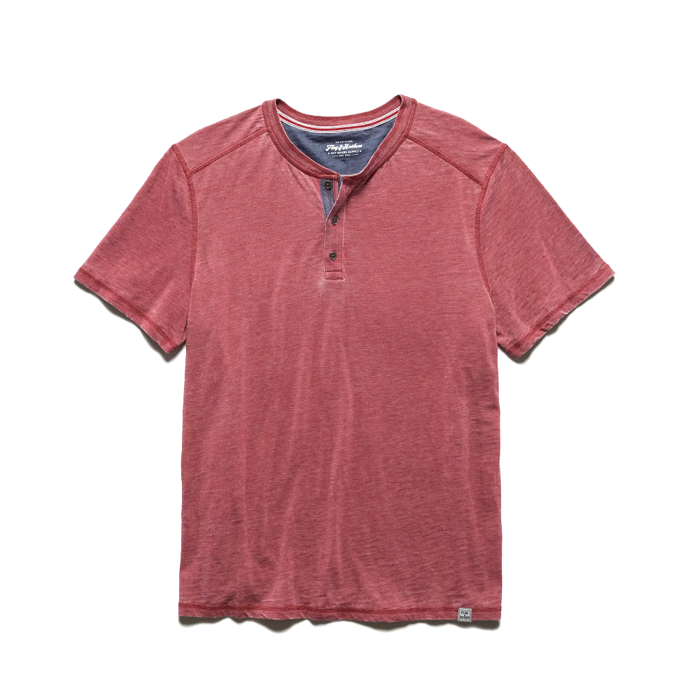 Flag & Anthem Short Sleeve Henley