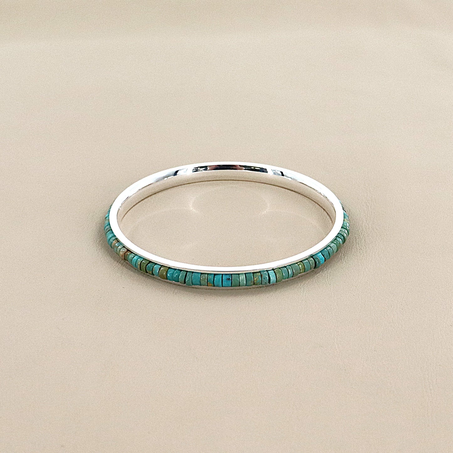 PAIGE WALLACE Turquoise Stainless Steel Bracelet