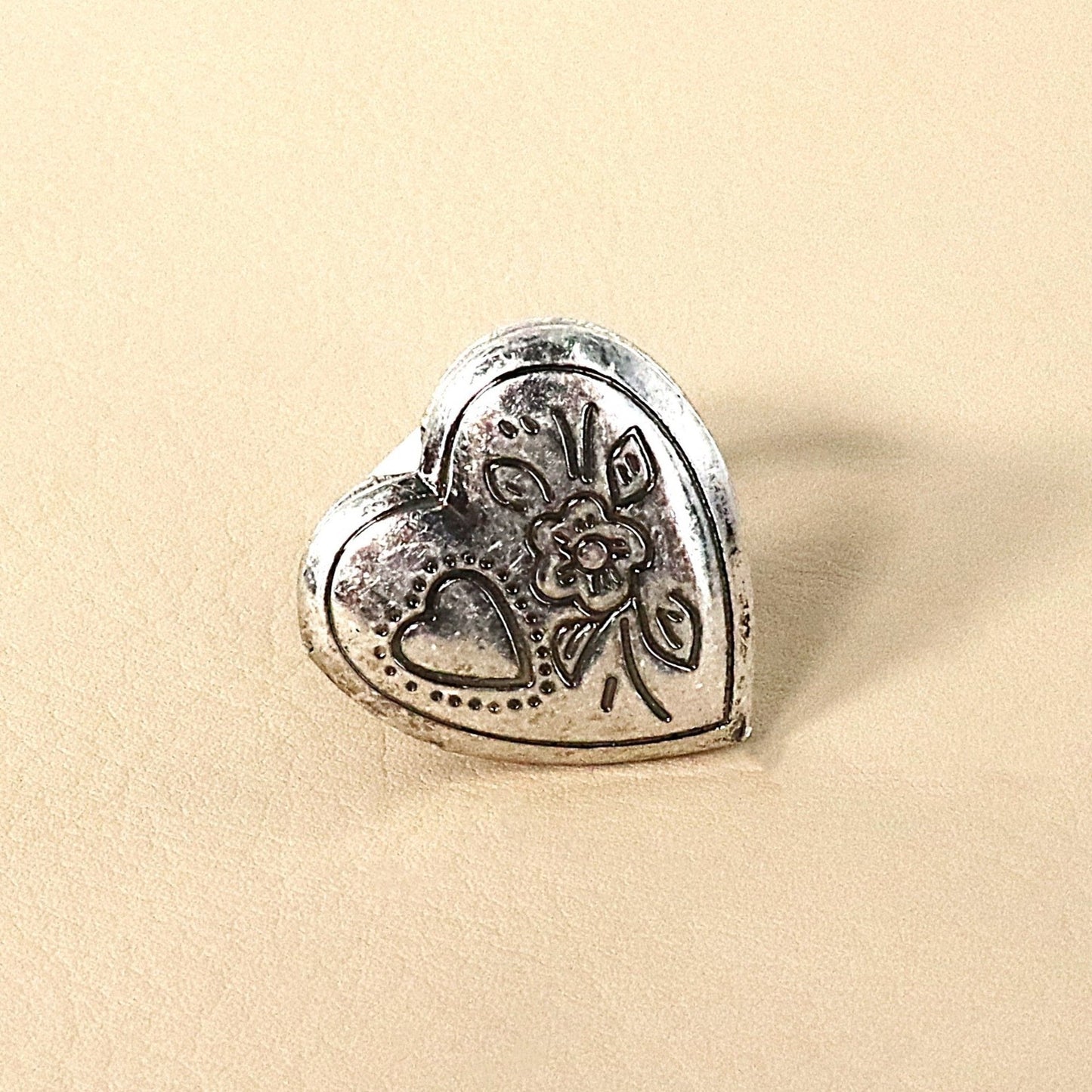 ABCO Secret Heart Locket Ring