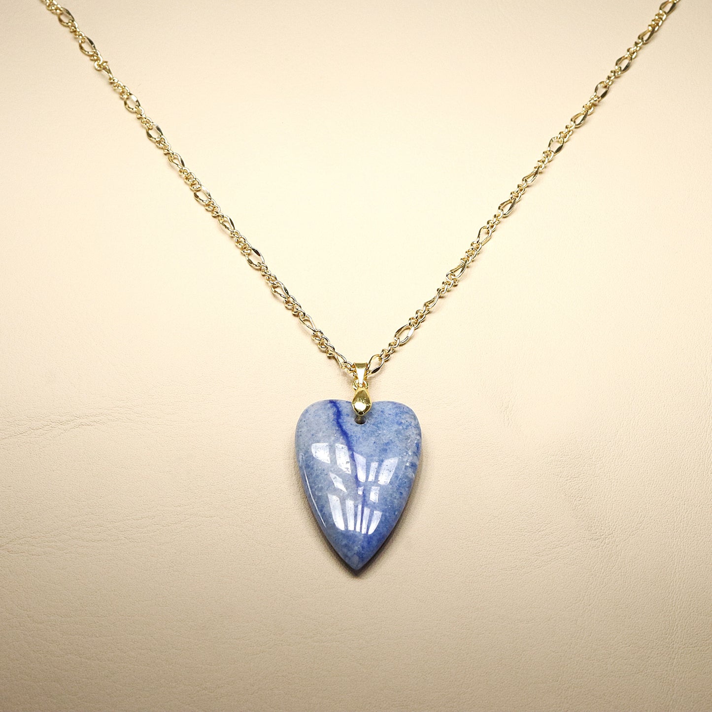 ABCO Ocean Shadow Heart Necklace