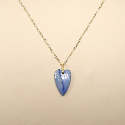 ABCO Ocean Shadow Heart Necklace