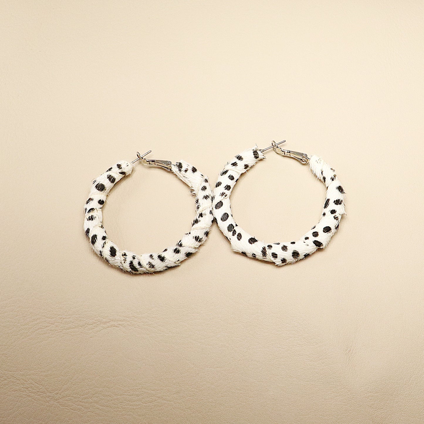 ABCO Playful Leopard Loop Earrings