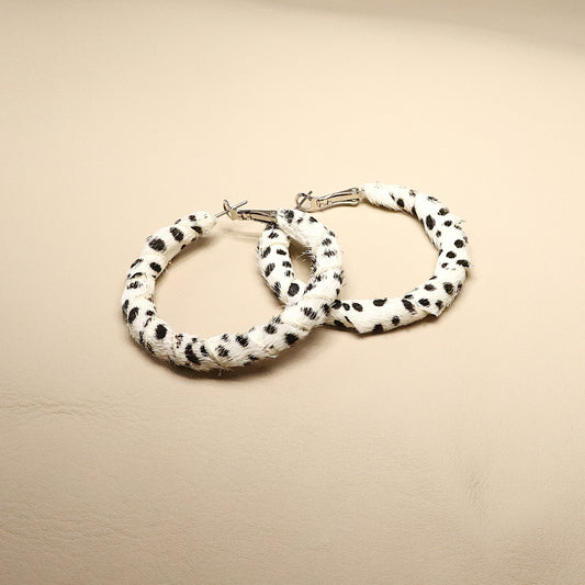 ABCO Playful Leopard Loop Earrings