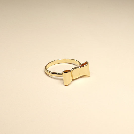 ABCO Chic Ribbon Charm Ring