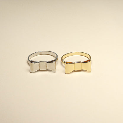 ABCO Chic Ribbon Charm Ring