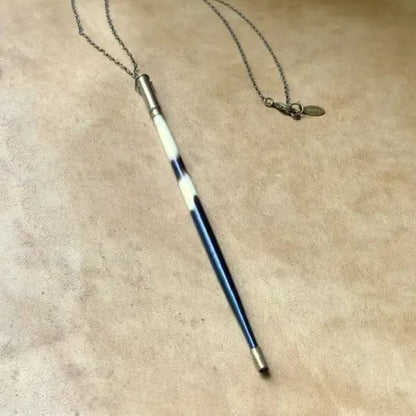 ASTALI Porcupine Quill in Bullet Necklace