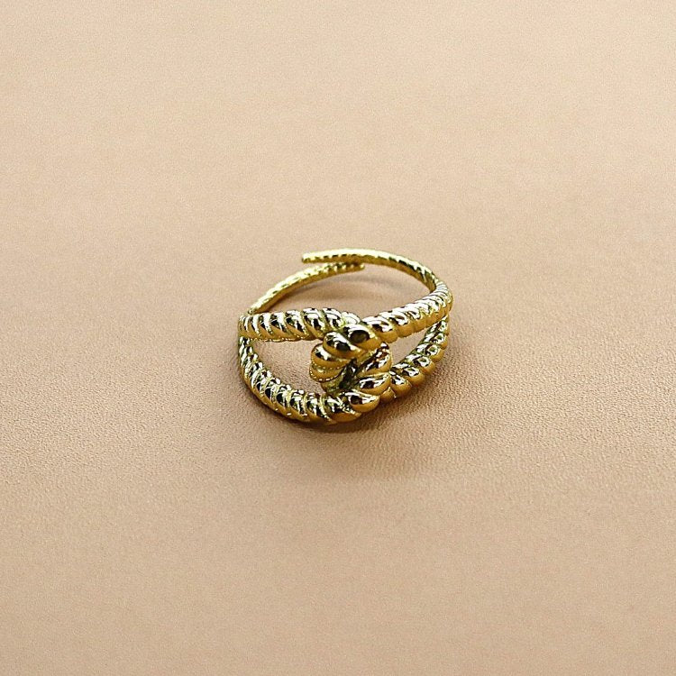 ABCO Luxe Twisted Rope Ring