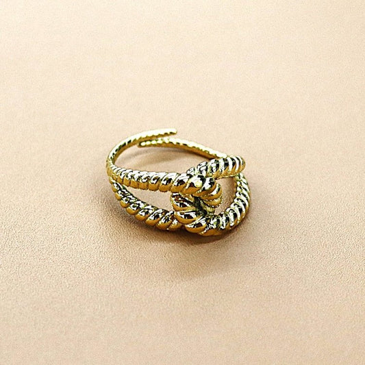 ABCO Luxe Twisted Rope Ring