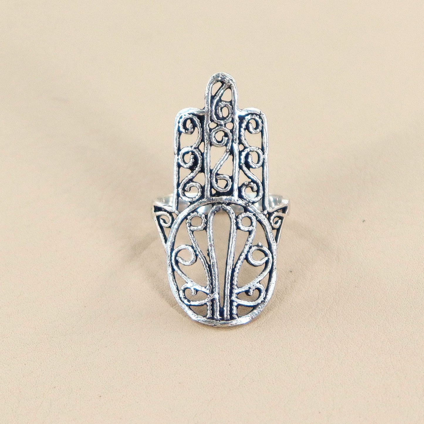 ABCO Hamsa Ring