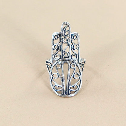 ABCO Hamsa Ring