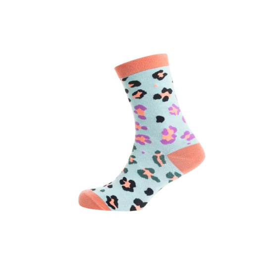ABCO Candy Leopard Lacy Socks