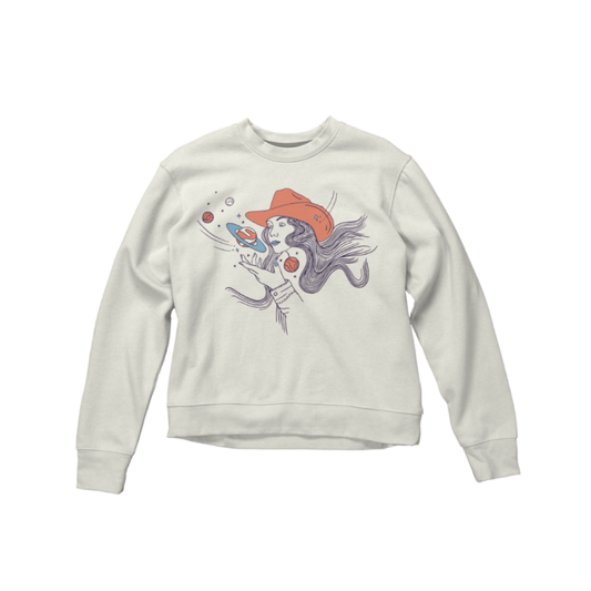 SENDERO Cosmic Cowgirl Women's Sweatshirt