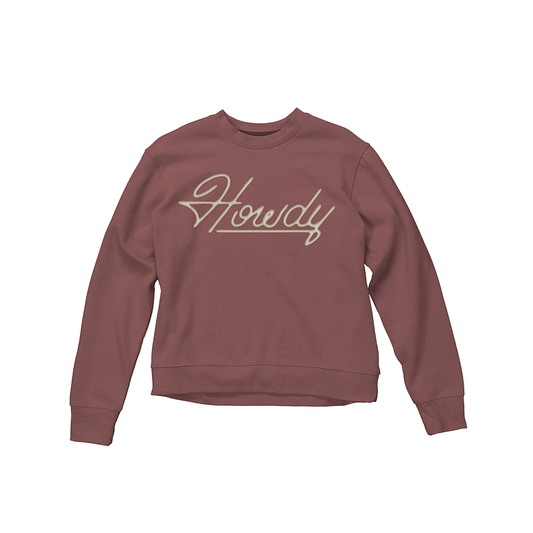SENDERO Howdy Drop Shoulder Sweatshirt