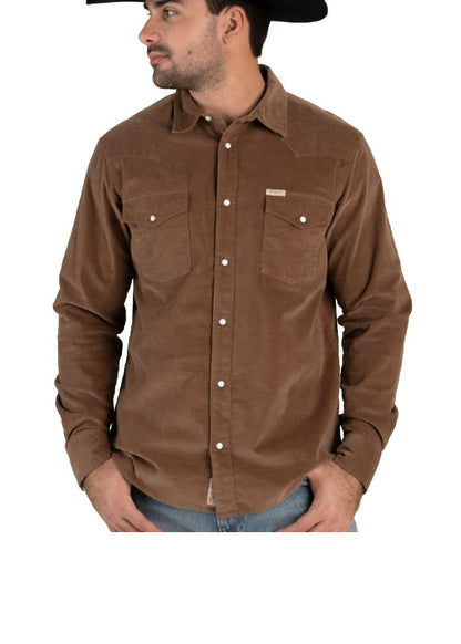 SENDERO The Wyatt Pearl Snap Long Sleeve Shirt