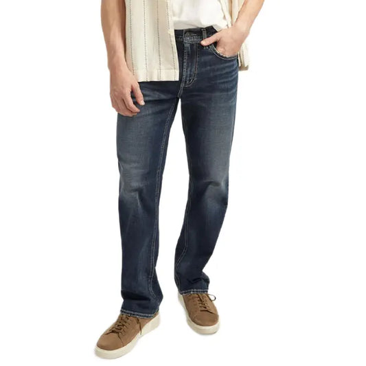 SILVER JEANS Grayson Classic Fit Straight Leg Jeans