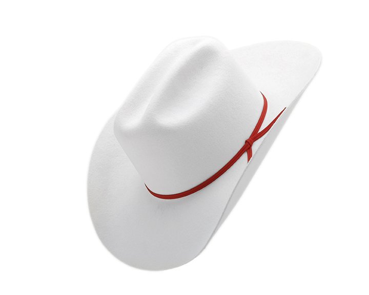 Smithbilt White Cowboy Hat