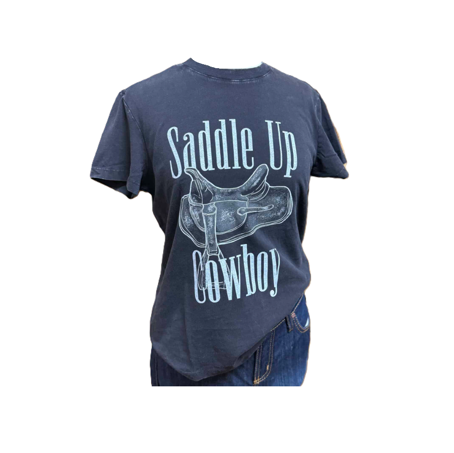 Flag & Anthem Saddle Up Short Sleeve Graphic Tee