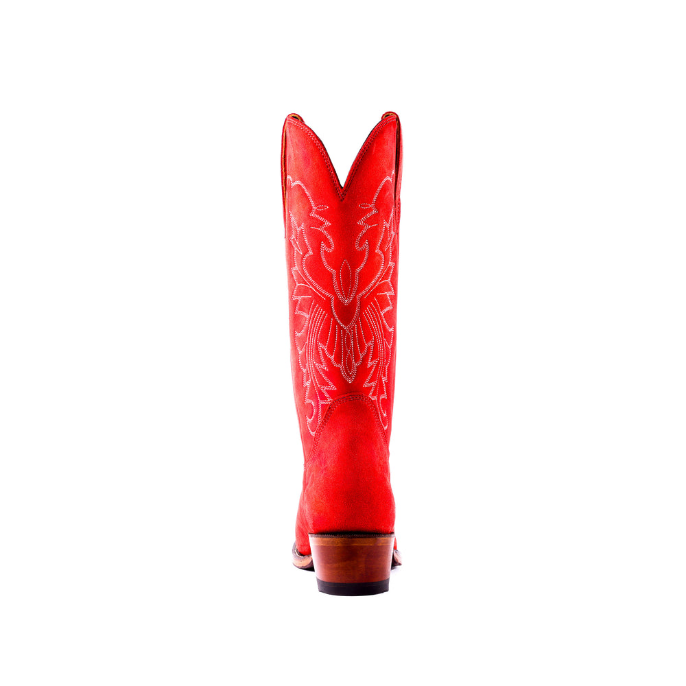
                  
                    Woman's Red suede boot
                  
                