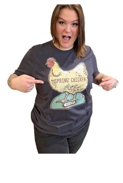 XOXOart & Co Spring Chicken Tee