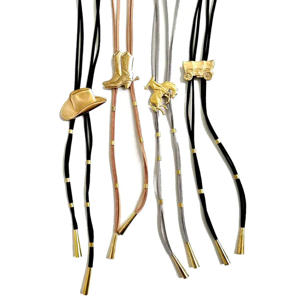 CINDER & SAGE Bolo Necklace