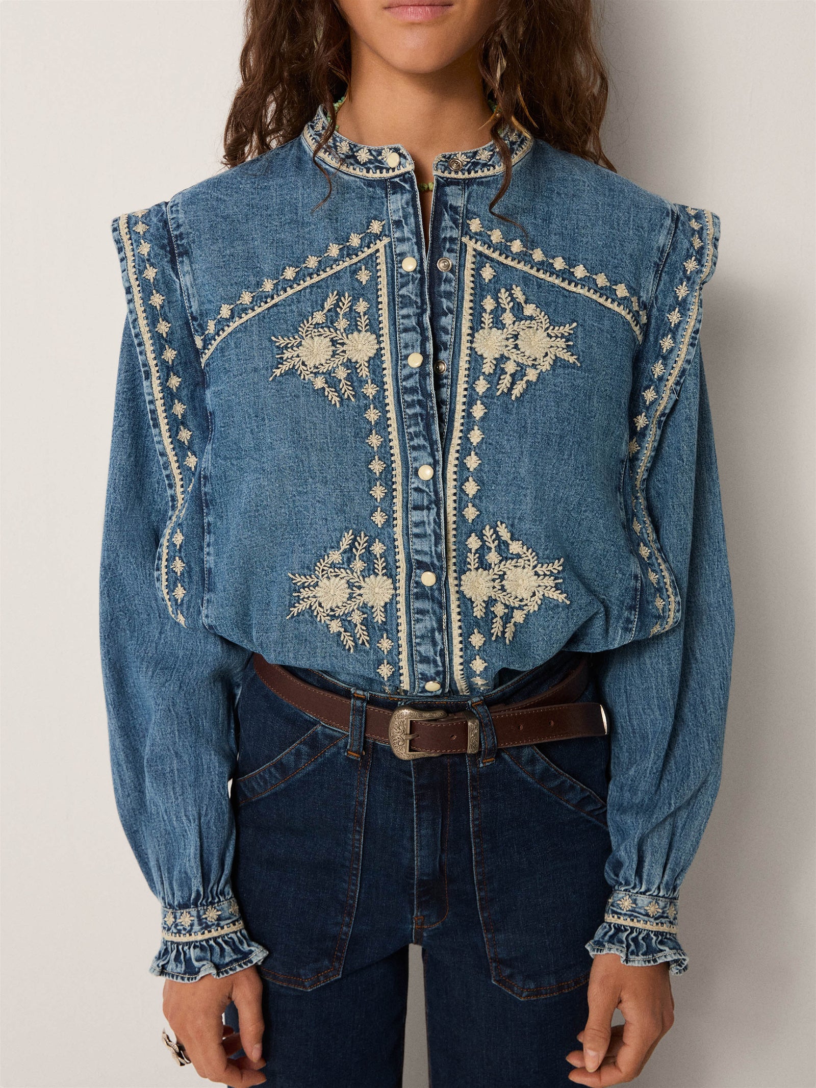 MAISON HOTEL Campo Narciso Blouse – Alberta Boot