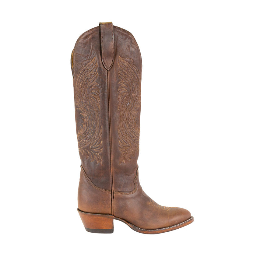 
                  
                    Chocolate Tall Cowgirl Boot 
                  
                