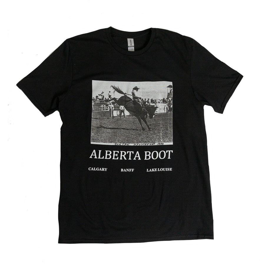 Mens Alberta Boot T-Shirt Black
